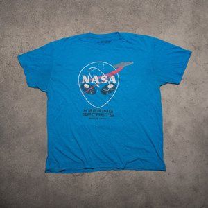 NASA T SHIRT MENS NAVY XL